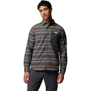 image:imageColumbia Mens PFG Uncharted Over ShirtShark Twilights Stripe