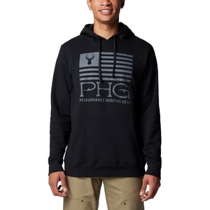 image:imageColumbia Mens Phg Hunt Star HoodieBlackGraphite Buck Star