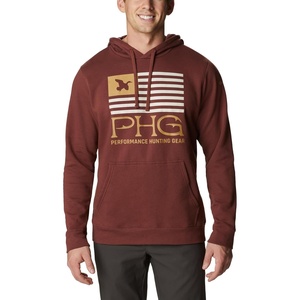 image:imageColumbia Mens Phg Hunt Star HoodieRed RocksSahara Duck Star