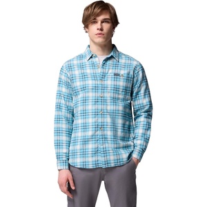 image:imageColumbia Mens Pitchstone Heavyweight Flannel IIVintage Blue Railway Tartan