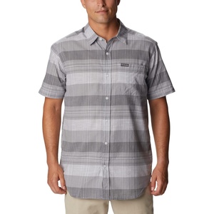 image:imageColumbia Mens Rapid Rivers Novelty Short SleeveColumbia Grey Scattered Stripe