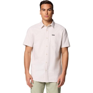 image:imageColumbia Mens Rapid Rivers Novelty Short SleeveDark Stone Diamond Dobby Chambray