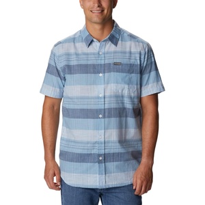 image:imageColumbia Mens Rapid Rivers Novelty Short SleeveJet Stream Scattered Stripe