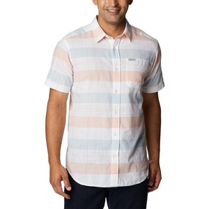 image:imageColumbia Mens Rapid Rivers Novelty Short SleeveWhite Scattered Stripe