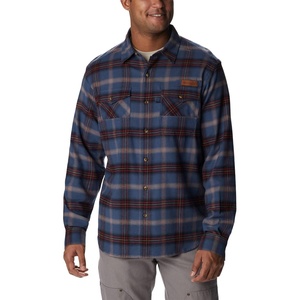 image:imageColumbia Mens Roughtail Stretch Flannel Long SleeveZinc Decoy Tartan