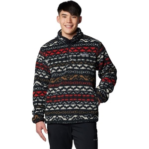 image:imageColumbia Mens Rugged Ridge Half Snap FleeceBlack Madras Multi