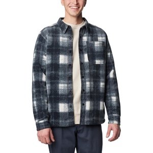 image:imageColumbia Mens Steens Mountain Printed Shirt Jacket IiChalk Omblur