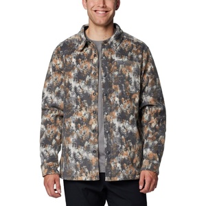 image:imageColumbia Mens Steens Mountain Printed Shirt Jacket IiDark Stone Timberwild
