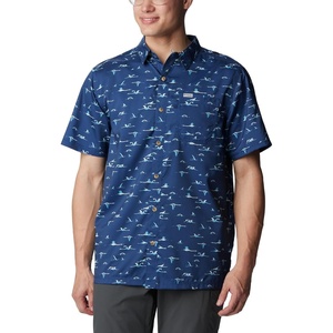 image:imageColumbia Mens Super Slack Tide Camp Shirt Short SleeveCarbon Tailfins Print