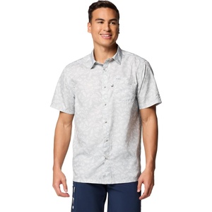 image:imageColumbia Mens Super Slack Tide Camp Shirt Short SleeveCool Grey Texas Time