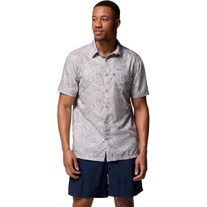 image:imageColumbia Mens Super Slack Tide Camp Shirt Short SleeveCool Grey Tunny