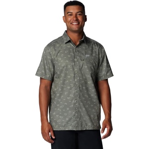 image:imageColumbia Mens Super Slack Tide Camp Shirt Short SleeveCypress Deepdivers