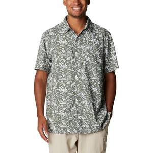 image:imageColumbia Mens Super Slack Tide Camp Shirt Short SleeveCypress Kona Print