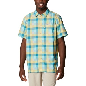 image:imageColumbia Mens Super Slack Tide Camp Shirt Short SleeveGulf Stream Multi Gingham