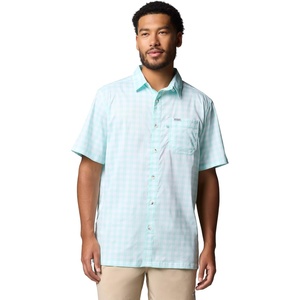 image:imageColumbia Mens Super Slack Tide Camp Shirt Short SleeveGulf Stream Palaka Grid
