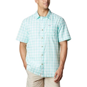 image:imageColumbia Mens Super Slack Tide Camp Shirt Short SleeveGulf Stream Palaka Plaid