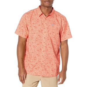 image:imageColumbia Mens Super Slack Tide Camp Shirt Short SleeveLight Coral Tallyfish