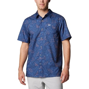 image:imageColumbia Mens Super Slack Tide Camp Shirt Short SleeveNocturnal Casted N Blasted
