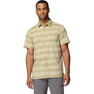 image:imageColumbia Mens Super Slack Tide Camp Shirt Short SleeveSerpentine Surge Stripe
