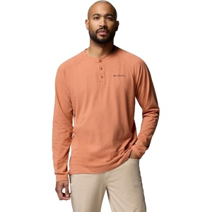 image:imageColumbia Mens Thistletown Hills Raglan HenleyTeak Brown Heather