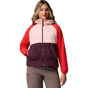image:imageColumbia Spire Valley WindbreakerMoonvistaPink SandPoppy Red