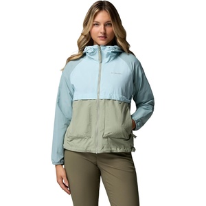 image:imageColumbia Spire Valley WindbreakerSafariMarine LightCrushed Blue