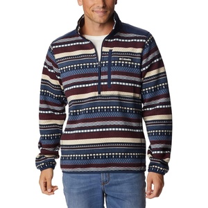 image:imageColumbia Sweater Weather II Printed 12 ZipDark Mountain Apres Stripe