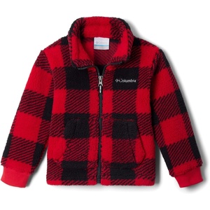 image:imageColumbia Unisex Baby Rugged Ridge II Sherpa Full ZipMountain Red Check