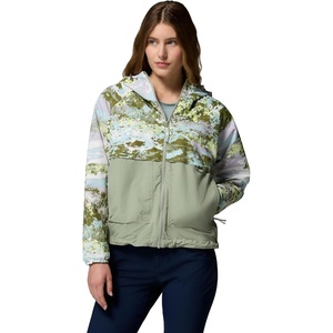 image:imageColumbia Womens Spire Valley Printed WindbreakerCitron Haze Fieldaze PrintSafari