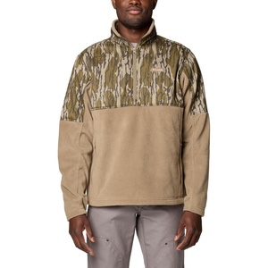 image:imageColumbia mens Phg Fleece Overlay II 14 ZipFlaxMossy Oak Bottomland