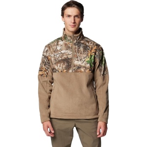 image:imageColumbia mens Phg Fleece Overlay II 14 ZipFlaxRealtree Edge