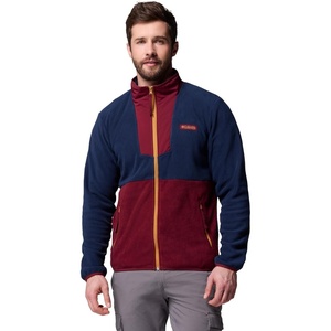 image:imageColumbia mens Sequoia Grove Full Zip FleeceRich WineCollegiate Navy