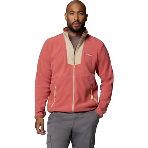 image:imageColumbia mens Sequoia Grove Full Zip FleeceWashed RedAncient Fossil