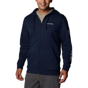 image:imageColumbia mens Trek Full Zip HoodieCollegiate NavyCsc Sleeve Logo