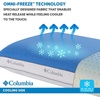 image:imageColumbia Cooling Gel Memory Foam Pillow  Comfortable and Supportive with Cooling amp Breathable Features  Removable Washable Cover King