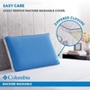 image:imageColumbia Cooling Gel Memory Foam Pillow  Comfortable and Supportive with Cooling amp Breathable Features  Removable Washable Cover Queen