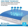 image:imageColumbia Cooling Gel Memory Foam Pillow  Comfortable and Supportive with Cooling amp Breathable Features  Removable Washable Cover Queen
