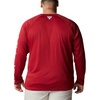 image:imageColumbia Mens CLG Terminal Tackle Ls ShirtAla  Red Velvet  White