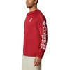 image:imageColumbia Mens CLG Terminal Tackle Ls ShirtAla  Red Velvet  White
