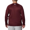 image:imageColumbia Mens CLG Terminal Tackle Ls ShirtTam  Deep Maroon  White