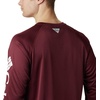 image:imageColumbia Mens CLG Terminal Tackle Ls ShirtTam  Deep Maroon  White