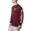 image:imageColumbia Mens CLG Terminal Tackle Ls ShirtTam  Deep Maroon  White