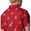 image:imageColumbia Mens Collegiate Super Slack Tide ShirtAla  Red Velvet Logo Print