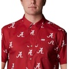 image:imageColumbia Mens Collegiate Super Slack Tide ShirtAla  Red Velvet Logo Print