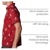 image:imageColumbia Mens Collegiate Super Slack Tide ShirtAla  Red Velvet Logo Print