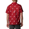 image:imageColumbia Mens Collegiate Super Slack Tide ShirtAla  Red Velvet Logo Print