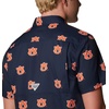 image:imageColumbia Mens Collegiate Super Slack Tide ShirtAub  Collegiate Navy Logo Print