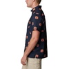 image:imageColumbia Mens Collegiate Super Slack Tide ShirtAub  Collegiate Navy Logo Print