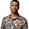 image:imageColumbia Mens Collegiate Super Slack Tide ShirtCle  Fossil Deltahunter Camo