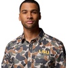 image:imageColumbia Mens Collegiate Super Slack Tide ShirtLsu  Fossil Deltahunter Camo
